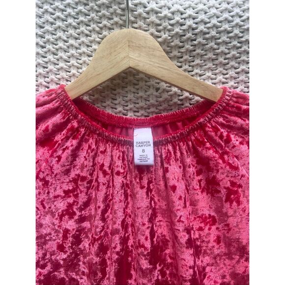 Harper Canyon Girl’s Velvet Dress size 8 - Picture 5 of 6